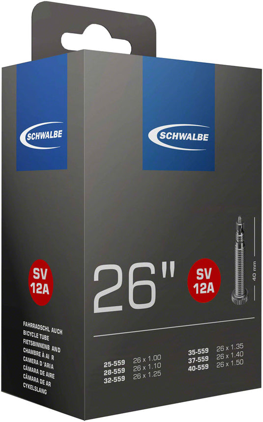 Schwalbe Standard Tube - 26 x 1 - 1.5 40mm Presta Valve