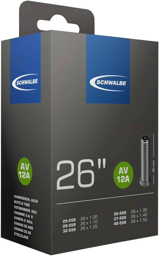 Schwalbe Standard Tube - 26 x 1.1 - 1.5 40mm Schrader Valve