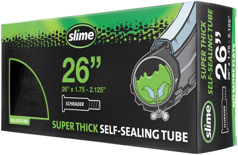 Load image into Gallery viewer, Slime Thick Smart Tube - 26 x 1.75 - 2.125 Schrader Valve
