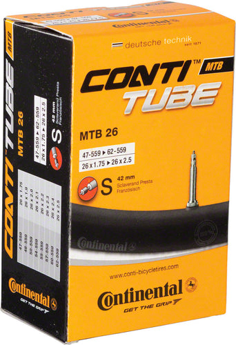 Continental Tube - 26 x 1.75 - 2.5 42mm Presta Valve