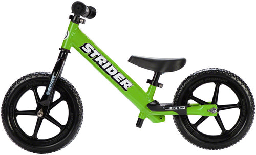 Strider 12 Sport Balance Bike: Green