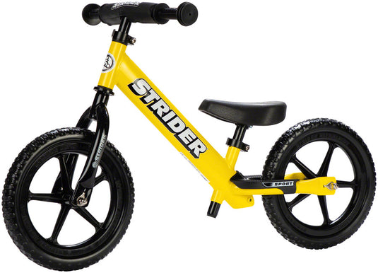 Strider 12 Sport Balance Bike: Yellow