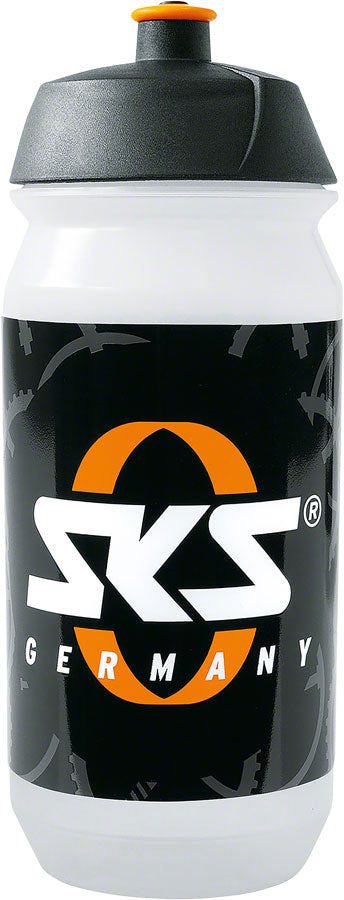 SKS Water Bottle - SKS Logo Clear/Black 16oz