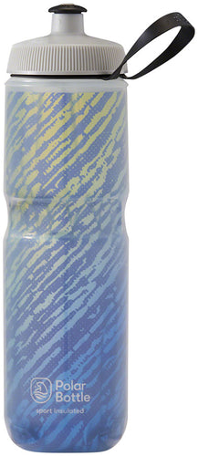 Polar Sport Insulated Nimbus Water Bottle - Blue/Gold 24oz