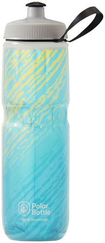 Polar Sport Insulated Nimbus Water Bottle - Blue/Yellow 24oz