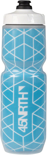45NRTH Decade Insulated Purist Water Bottle - Cyan/White 23oz