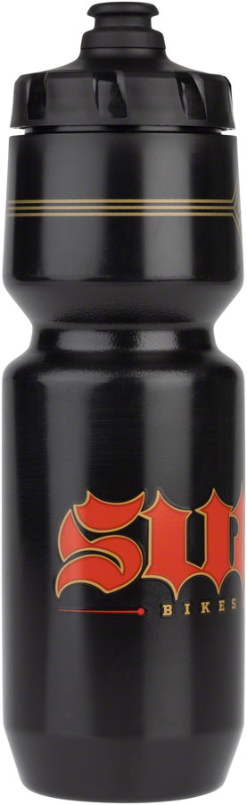 Load image into Gallery viewer, Surly Born to Lose Water Bottle - Black/Red 26oz
