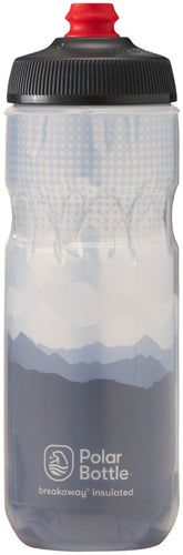 Polar Bottles Breakaway Insulated Dawn To Dusk Water Bottle -  Charcoal/White 20oz