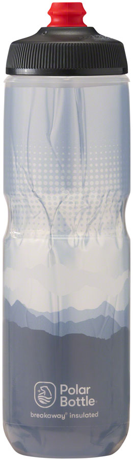 Load image into Gallery viewer, Polar Bottles Breakaway Insulated Dawn To Dusk Water Bottle -  Charcoal/White 24oz
