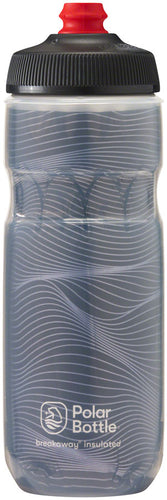 Polar Bottles Breakaway Insulated Jersey Knit Water Bottle - Charcoal 20oz
