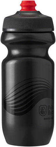 Polar Bottles Breakaway Wave Water Bottle - 20oz Charcoal/Black