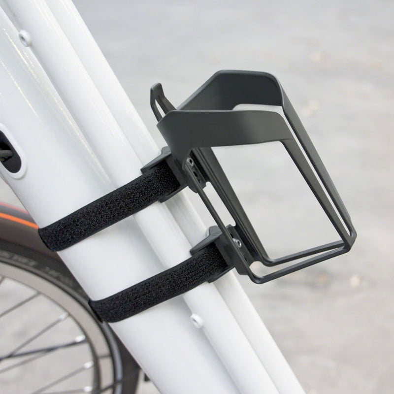 Load image into Gallery viewer, SKS Anywhere Mount Velocage Water Bottle Cage - Strap-On Black
