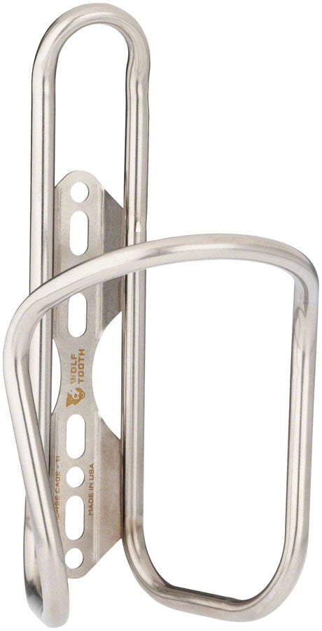 Load image into Gallery viewer, Wolf Tooth Morse  Bottle Cage - Titanium Silver
