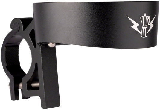 Portland Design Works Barista Cup Holder 22.0-26.0mm Handlebars Lightning/Moka Pot Design BLK