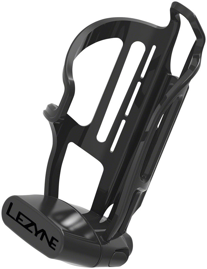 Load image into Gallery viewer, Lezyne Flow Storage Water Bottle Cage Right Hand Loading Black

