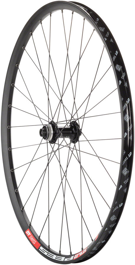 Load image into Gallery viewer, Quality Wheels 105/DT 533d Front Wheel - 27.5&quot; 12 x 100mm Center-Lock Black

