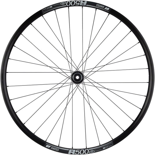 Quality Wheels 105/DT R500 Disc Front Wheel - 700 12 x 100mm Center-Lock BLK