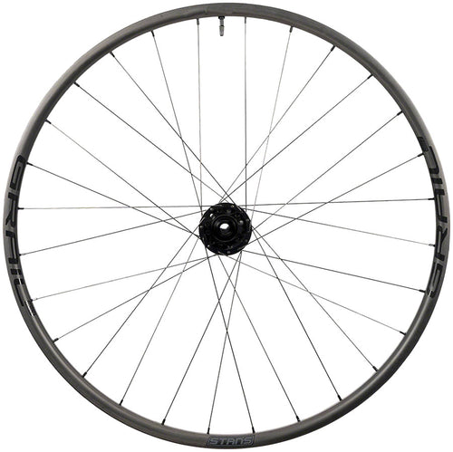 Stans No Tubes Grail CB7 Front Wheel - 700 12 x 100mm Center-Lock Gray