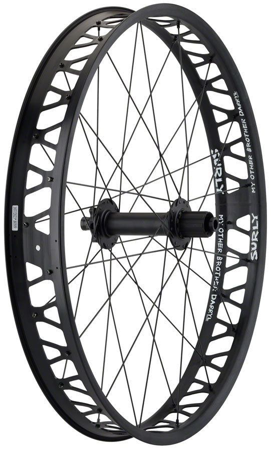 Load image into Gallery viewer, Quality Wheels Bear Pawls / Other Brother Darryl Rear Wheel - 26&quot; Fat 12 x 197mm 6-Bolt HG 11 BLK

