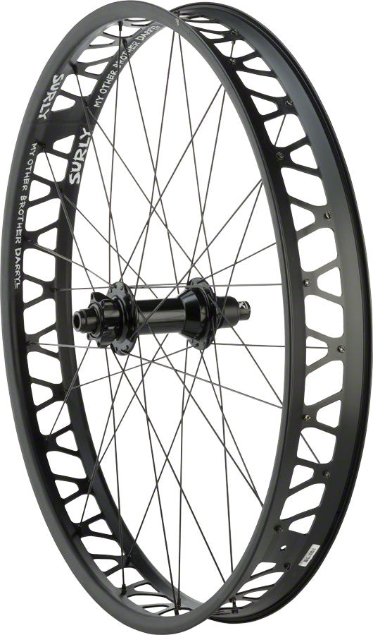Quality Wheels Formula/Other Brother Darryl Rear Wheel - 26" Fat 12 x 177mm 6-Bolt XD BLK
