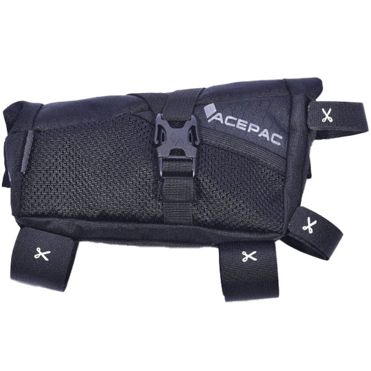 Acepac Roll Top Fuel Bag Medium - Black