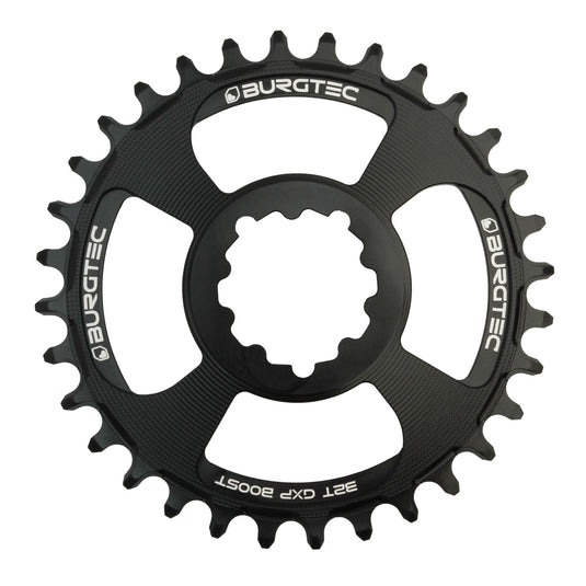 Burgtec GXP Boost 3mm Offset Thick Thin chainring 28T - Black