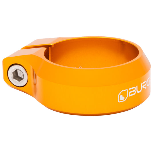 Burgtec Seat Clamp - 34.9mm Diameter - Iron Bro Orange