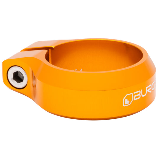 Burgtec Seat Clamp - 36.4mm Diameter - Iron Bro Orange