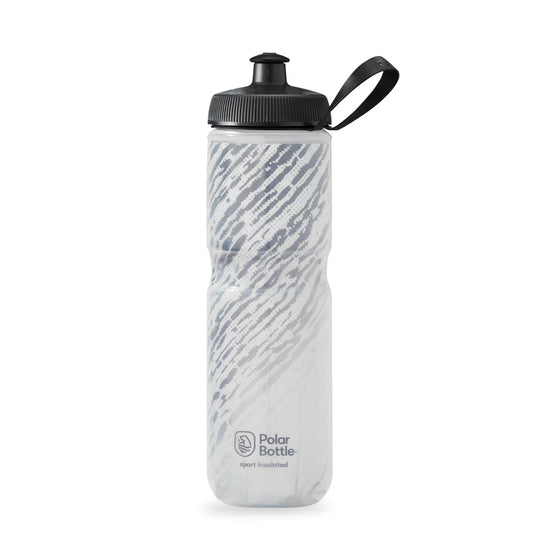 Polar Bottle Sport Insulated Bottle Storm Charcoal/White - 24oz