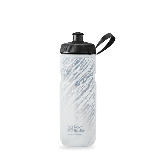 Polar Bottle Sport Insulated Bottle Storm Charcoal/White - 20oz