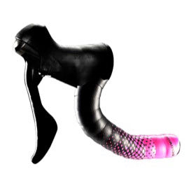 Ciclovation Leather Touch Handlebar Tape Fusion Dot Blk/Pink
