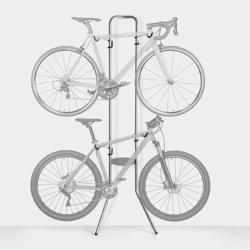 Delta Two Bike Gravity Stand Bikes: 2 Floor/Wall Maximum load 80 lb