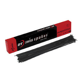 DT Swiss Competition 14g DB Spoke Black 297mm 20/Count
