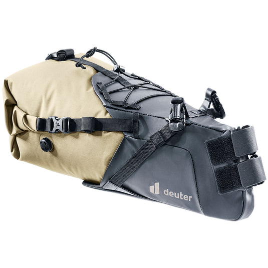 Deuter Packs Cabezon Seat Bag 16L Strap Mount Desert-Black