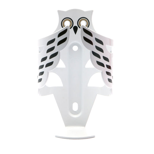 Portland Design Works The Snow Owl Cage Bottle Cage White/Gold
