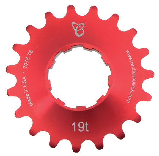 Endless Bike Kick Ass Cog 19t - Red Ano