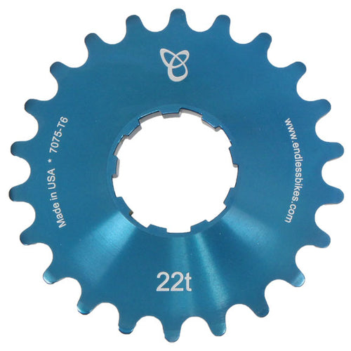 Endless Bike Kick Ass Cog 22t - Blue Ano