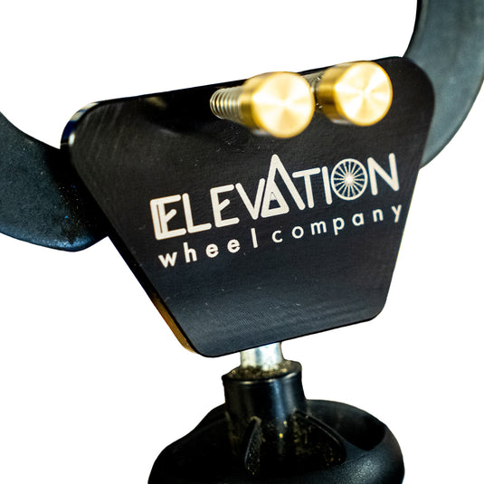Elevation Wheel Co Truing Stand Armbar Indicator Lock for Park Black