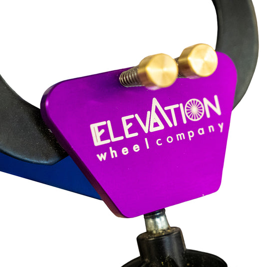 Elevation Wheel Co Truing Stand Armbar Indicator Lock for Park Purple