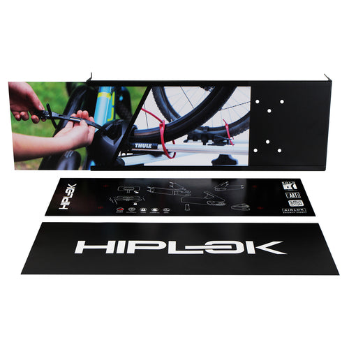 Hiplok D1000 U-Lock Header & Hanger w/Logo Display