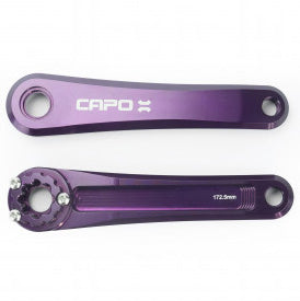 Leonardi Capo Crank Arms 175mm - Purple (Spindle Separate)