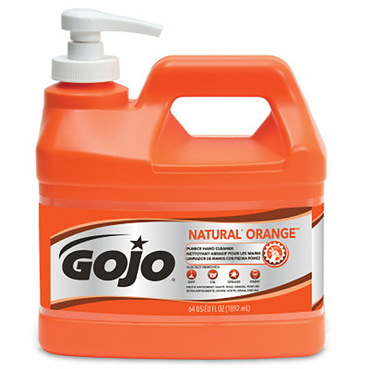 Loctite Gojo Orange Pumice Hand Cleaner 1/2 gallon w/pump