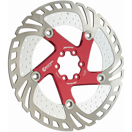Reverse AirCon Disc Rotor 203mm - Red
