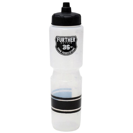 Soma Further Auto Valve Water Bottle Clear/Black 36oz