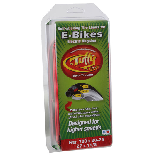 Mr Tuffy E-Bike Tire Liner 700x20-25c Red