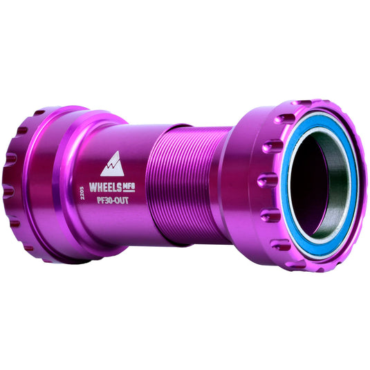 Wheels Mfg PF30 to Outboard BB 30mm Base Model Purple