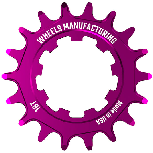 Wheels Manufacturing SOLO-XD Cog - 18t Purple