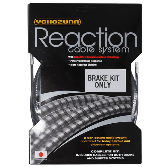 Yokozuna Reaction Brake Cable/Housing Kit Rd/Mtn - Black