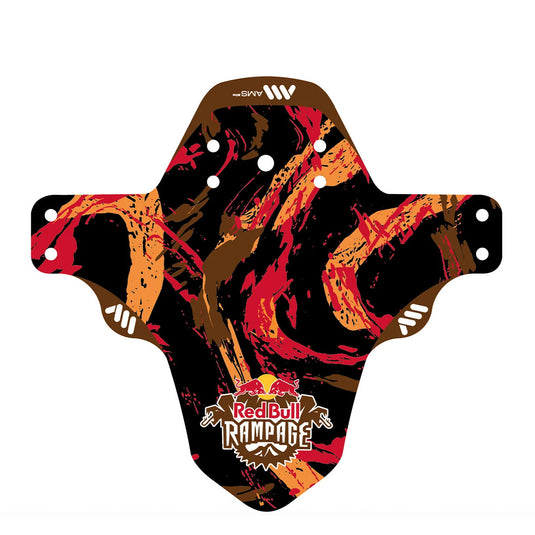 All Mountain Style Mud Guard Red Bull Rampage Red